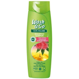 Sampon pentru par rebel, Wash&Go Ulei de Ricin - 360 ml