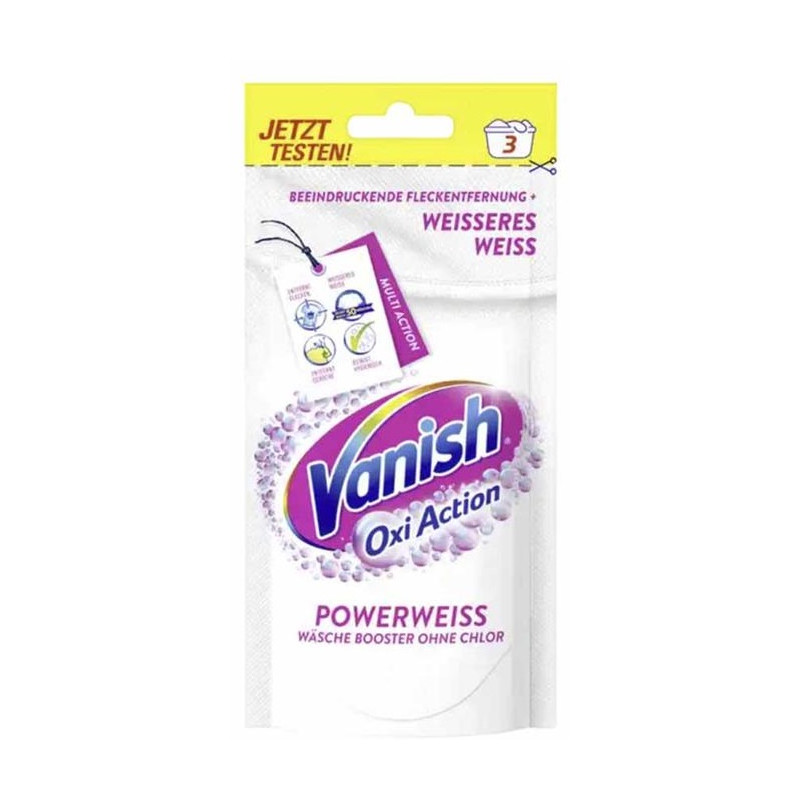 Pudra pentru indepartarea petelor, Vanish White - 90 grame