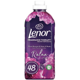 Balsam rufe, 48 spalari, Lenor Relax - 1.2 litri