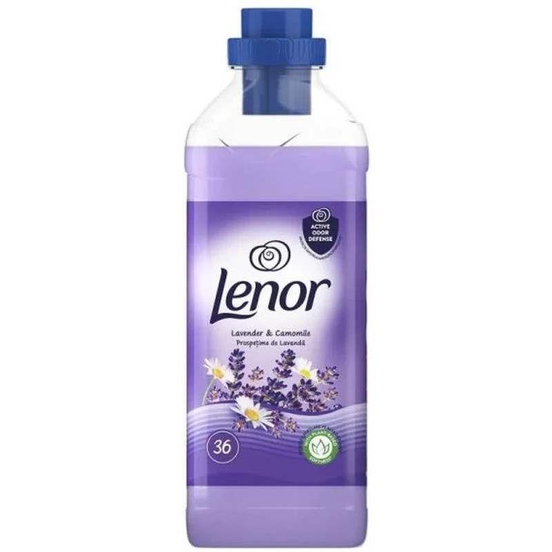 Balsam rufe, 36 spalari, LENOR Lavanda si Musetel - 900 ml