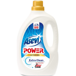 Detergent rufe lichid gel, 50 sp., Extra Clean, Asevi - 2.5 litri