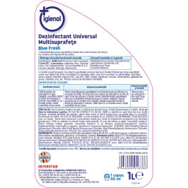 Detergent de pardoseli, Igienol Blue Fresh, 1 litru