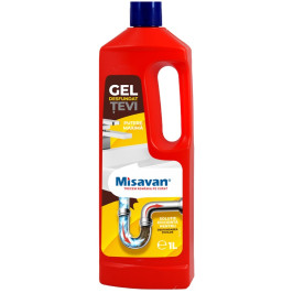 Gel pentru desfundat tevi, Misavan, 1 litru