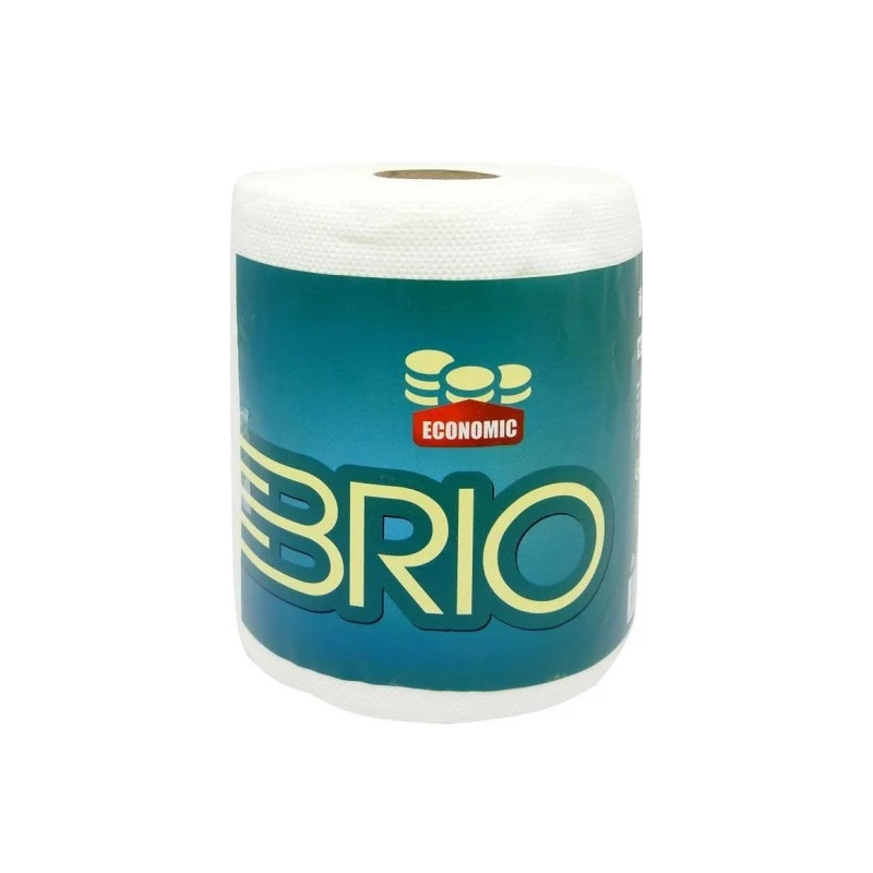 Prosop hartie la rola Economic, Brio, 2 str., 400 gr., ~46 Metri