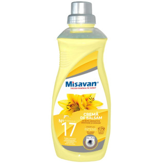 Crema de balsam rufe, 60 spalari, No 17 Misavan, 1.5 litri