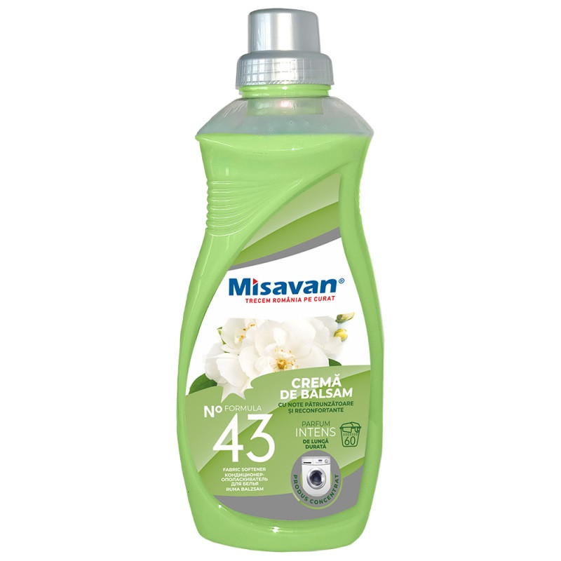 Crema de balsam rufe, 60 spalari, No 43 Misavan, 1.5 litri