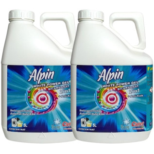 Detergent Rufe Albe, Alpin, 2 x 5 litri