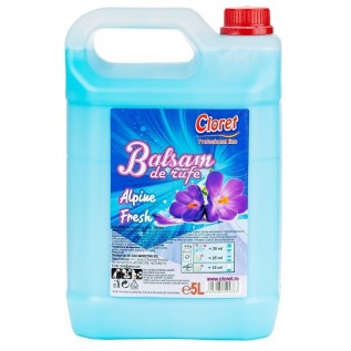 CLORET - Alpine Fresh - Balsam rufe, 140 spalari - 5 litri