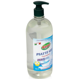 Detergent de vase gel concentrat, Zero Parfum Royal - 1 litru
