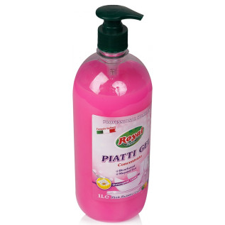 Detergent de vase gel concentrat, Pink Bubble Gum Royal - 1 litru