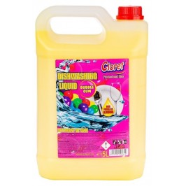 CLORET - Detergent de vase cu parfum Bubble Gum - 5 litri