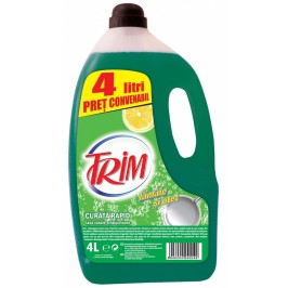 Detergent de vase TRIM - Lamaie si Otet - 4 litri