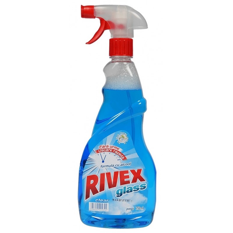 Detergent geamuri, Rivex Clear - 750 ml