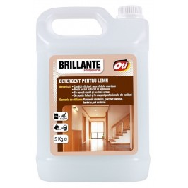 Solutie pentru curatat lemnul Brillante - 5 litri