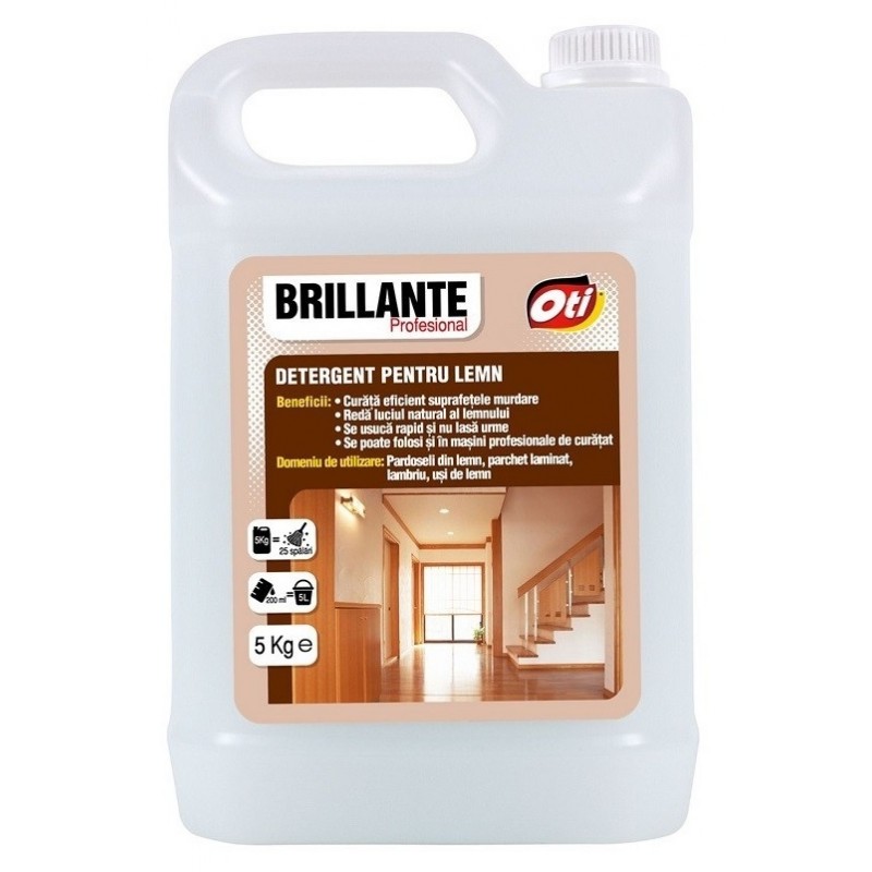 OTI - Solutie pentru curatat lemnul Brillante - 5 litri