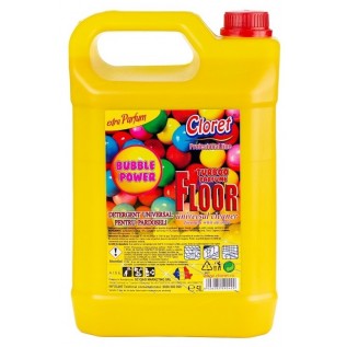 CLORET - Detergent pardoseli cu parfum Bubble Gum - 5 litri