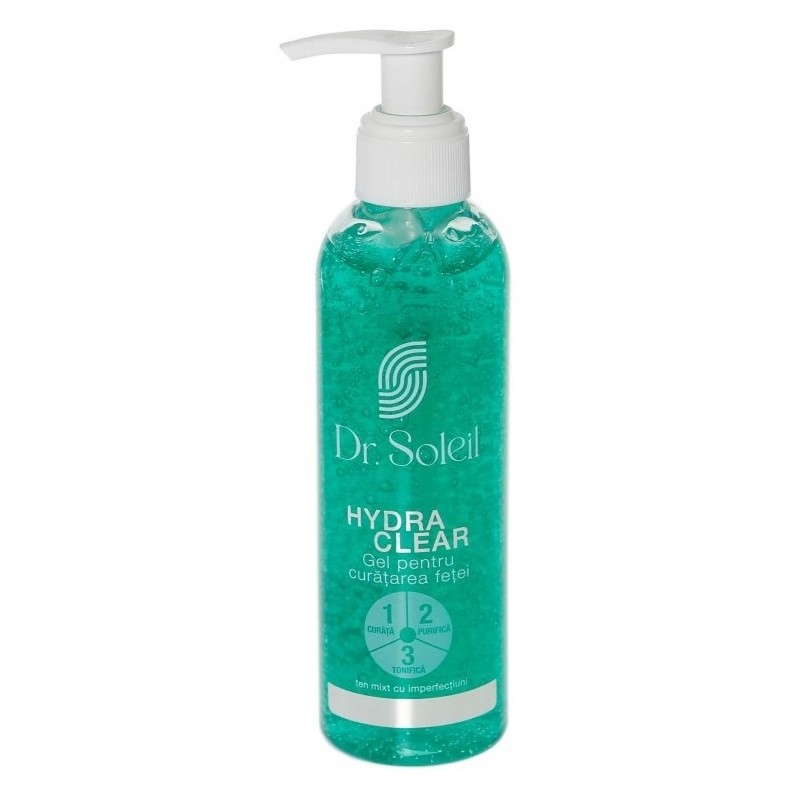 DR. SOLEIL - Hydra Clear - Gel pentru curatarea fetei - 200 ml