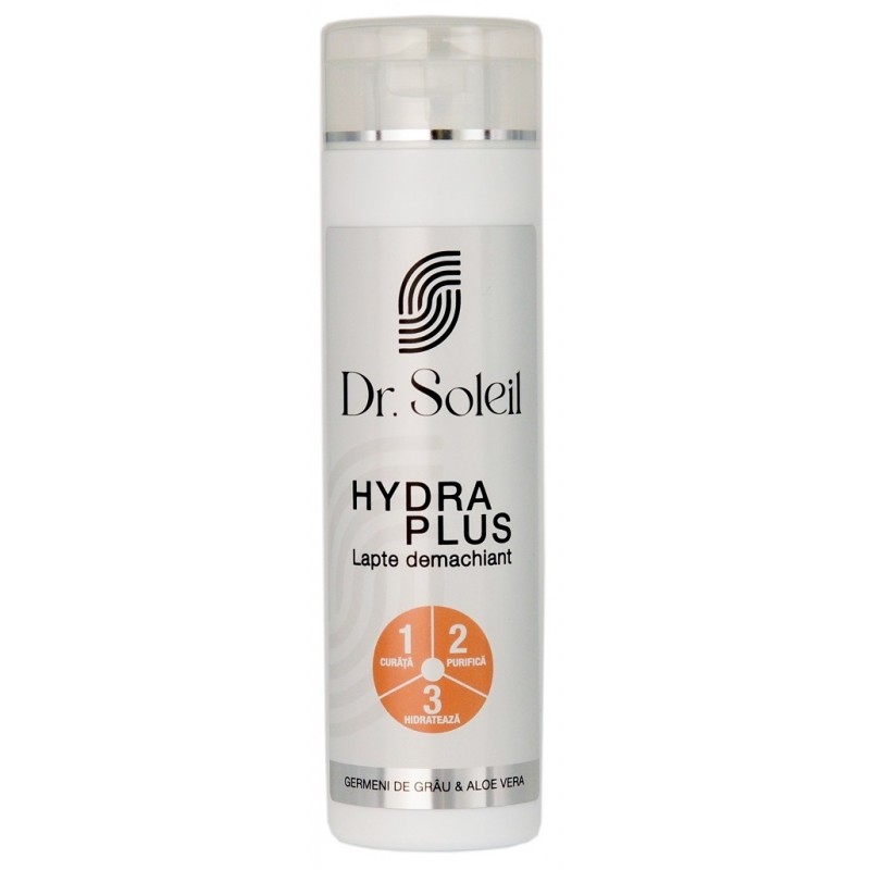 DR. SOLEIL - Hydra Plus - Lapte demachiant 3 in 1 - 250 ml