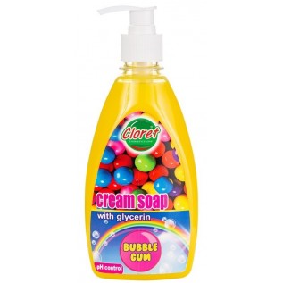 CLORET - Sapun lichid cu parfum Bubble Gum - 500 ml