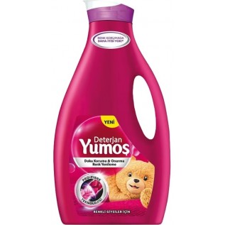 YUMOS - Color - Detergent lichid rufe, 42 spalari - 2.52 litri