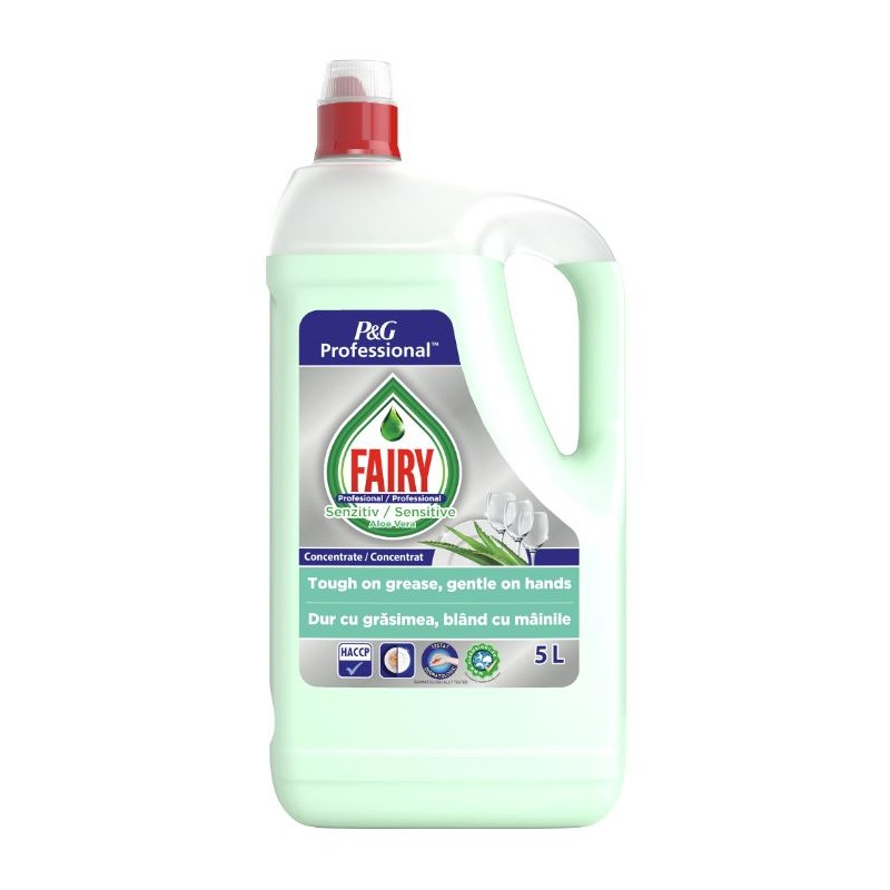 FAIRY Professional - Sensitive Aloe Vera - Detergent de vase - 5 litri