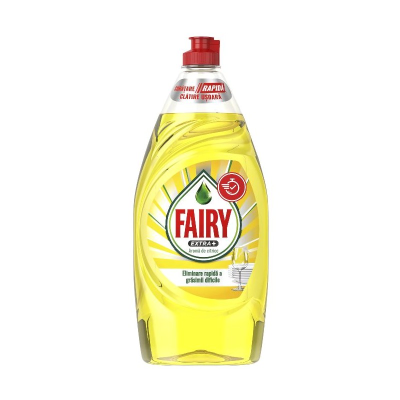 FAIRY Extra+ - Citrice - Detergent de vase - 900 ml