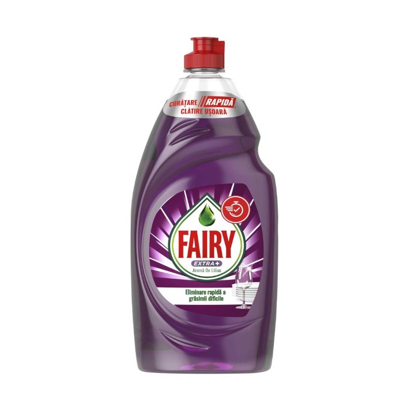 FAIRY Extra+ - Liliac - Detergent de vase - 900 ml