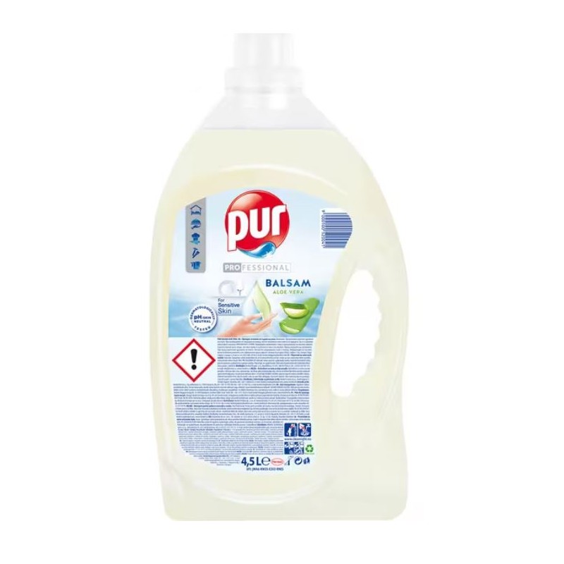 PUR - Balsam Aloe Vera - Detergent de vase - 4.5 litri