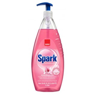 SANO Spark - Migdale - Detergent de vase - 1 litru