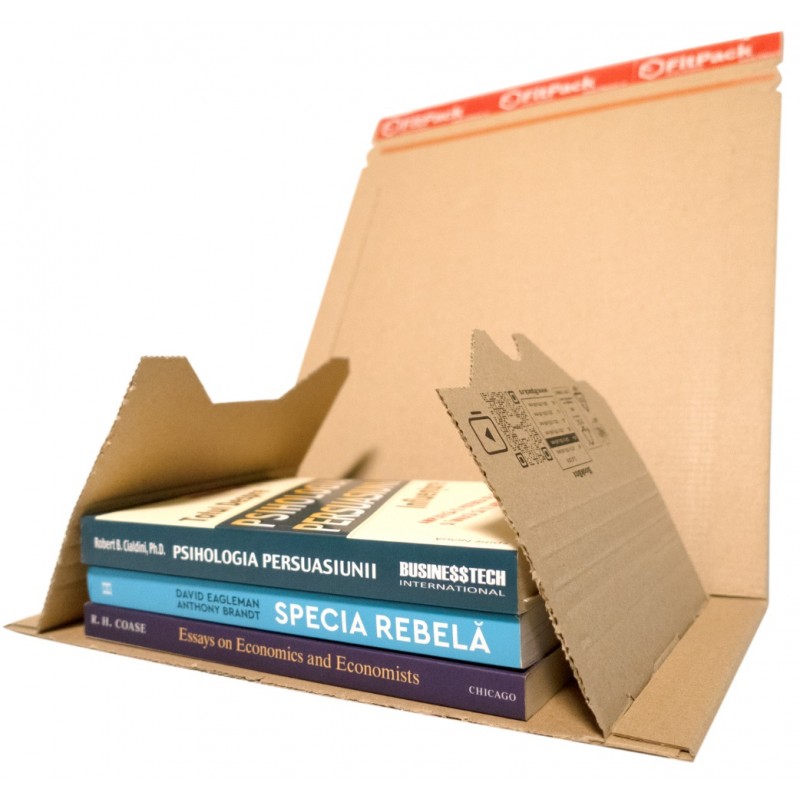 Cutii carton, e-commerce, Bookbox A5, 217x155x60 MM - 20 buc