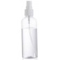 Flacon transparent pentru lichide cu pulverizator 50 ml