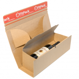 Cutii carton, e-commerce, Winebox, 75x75x305 MM - 10 buc