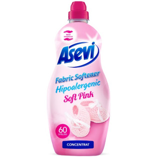 ASEVI - Talco Rosa / Soft Pink - Balsam rufe, 60 spalari - 1.5 litri