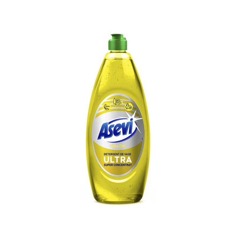 ASEVI - Ultra Yellow - Detergent de vase - 650 ml