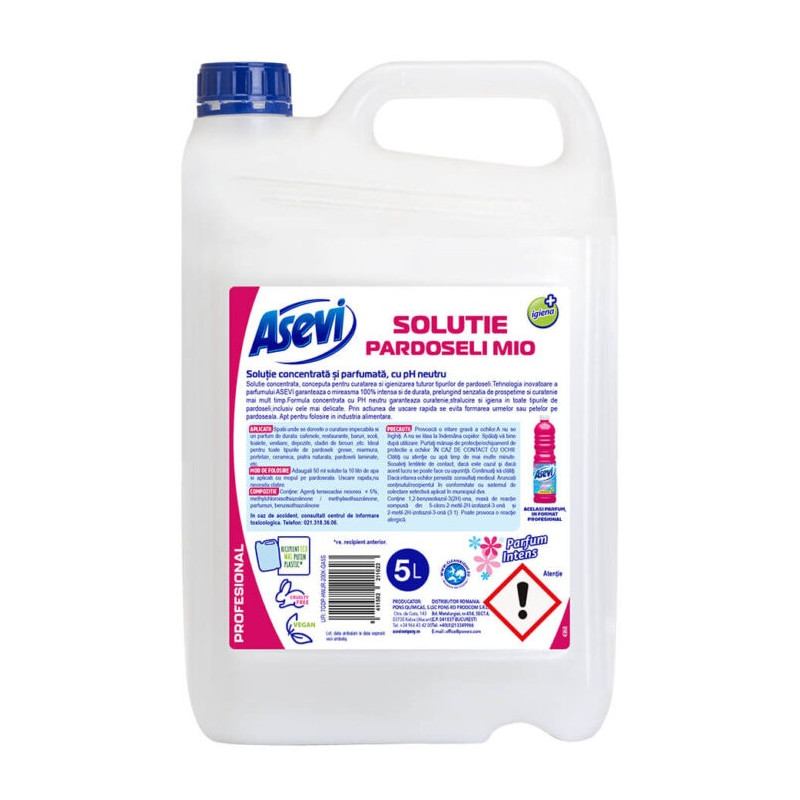 ASEVI - Profesional Mio - detergent pardoseli - 5 litri