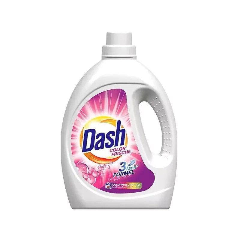 DASH - Color Fresh - Detergent lichid rufe, 40 spalari - 2.2 litri