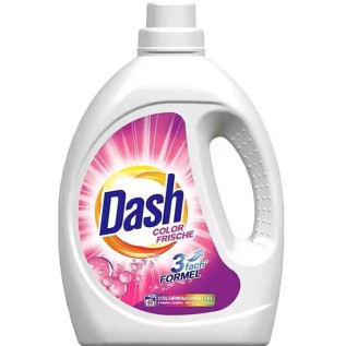 DASH - Color Fresh - Detergent lichid rufe, 40 spalari - 2.2 litri