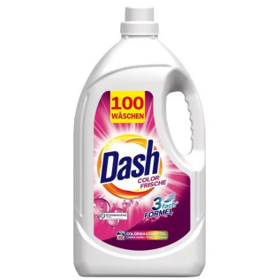 Detergent lichid rufe, 110 spalari, DASH Color Fresh, 4.95 litri