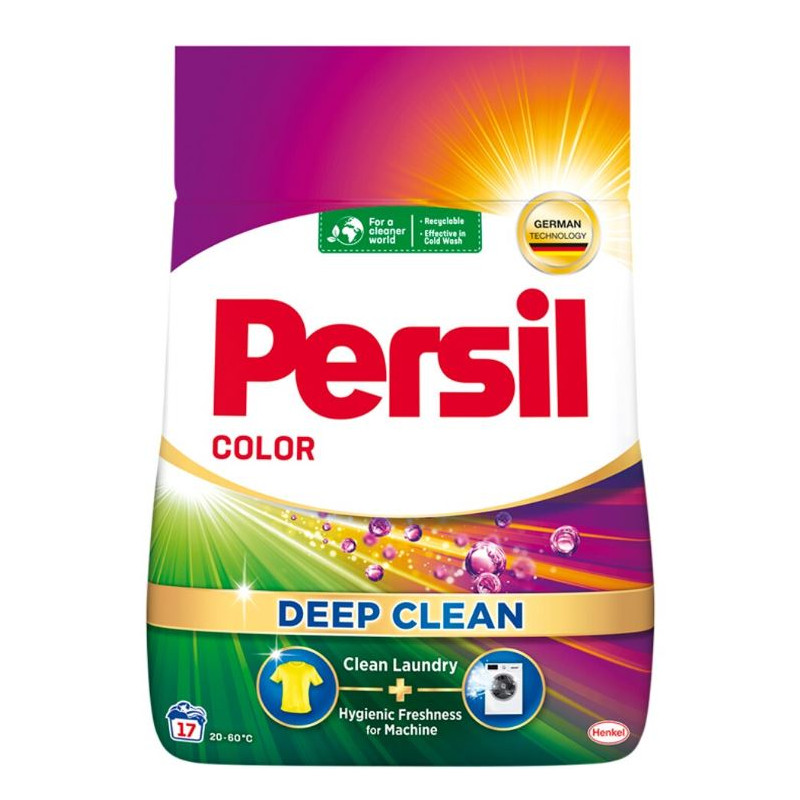 PERSIL - Color - Detergent rufe pudra, 17 spalari - 1 Kg