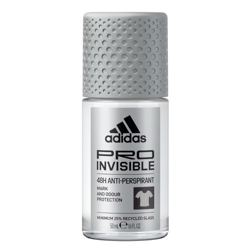 Deodorant roll-on Adidas Male Pro Invisible - 50 ml