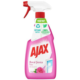 Solutie curatat geamuri, Ajax, Floral Fiesta Pink - 500 ml