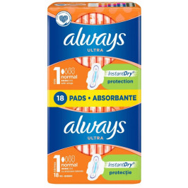 Absorbante Always Ultra Instant Dry - 18 buc