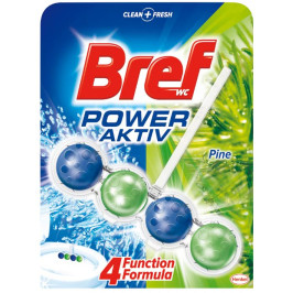 Odorizant toaleta cu suport, Bref Pine - 50 grame