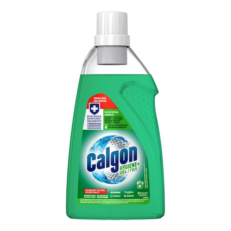 Gel anticalcar, Calgon 3 in 1 Hygiene+ - 1.5 litri