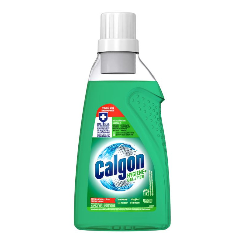 Gel anticalcar, Calgon 3 in 1 Hygiene+ - 750 ml