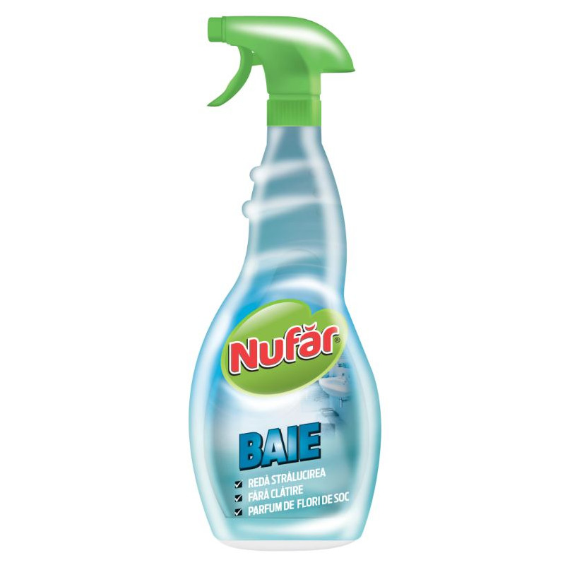 Detergent curatare baie, Nufar - 500 ml