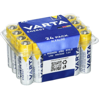 Baterii Alkaline R6 - AA - Varta Energy - 24 buc./set