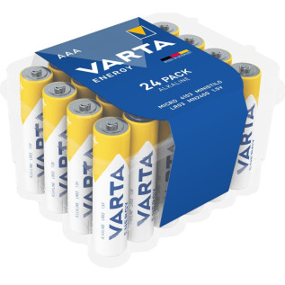 Baterii Alkaline R3 - AAA - Varta Energy - 24 buc./set