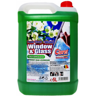 Detergent pentru Geamuri, Lacramioare, Cloret - 5 litri