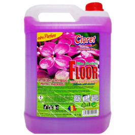 Detergent pardoseli cu parfum Lilac Flowers, Cloret - 5 litri